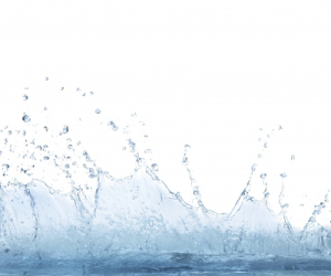 “Splashing Clear Water On White Background Use For Refreshment An” by khunaspix