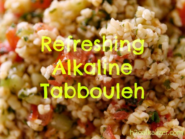 alkaline tabbouleh recipe